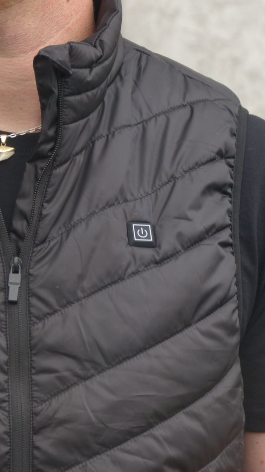 Doudoune chauffante sans manche