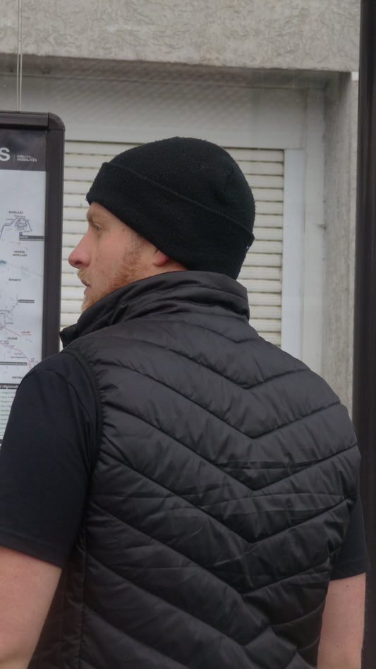 Doudoune sans manche chauffante